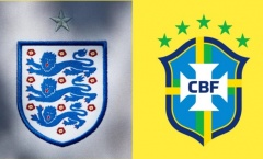 5 trận đấu gần nhất giữa Anh và Brazil