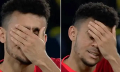 Luis Diaz bật khóc khi Liverpool vào chung kết Cúp C1