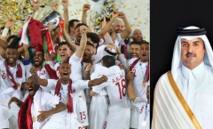 Tiểu vương Qatar thưởng “siêu khủng” cho các cầu thủ vô địch Asian Cup
