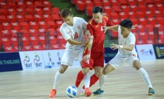 Tuyển Việt Nam bị Myanmar cầm hòa ngày ra quân vòng loại Giải Futsal châu Á 2022