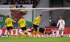 Timo Werner gieo sầu cho Dortmund