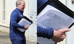 SIÊU NÓNG: Trợ lý của Roy Hodgson vô ý để lộ đội hình tuyển Anh trước Nga?