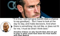 Lửa thiêu Berna-Bale; Zidane huỷ diệt học trò với tuyên bố tàn nhẫn!