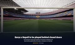 CHÍNH THỨC: Barca và Messi nhận hung tin trước thềm tái đấu Napoli