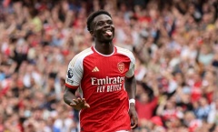 Arsenal định giá cực khủng cho Bukayo Saka