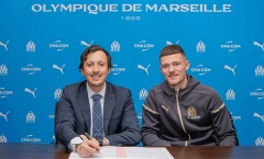 CHÍNH THỨC! Marseille ký hợp đồng với Quentin Merlin