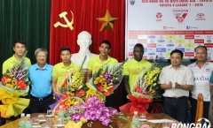 FLC Thanh Hóa ra mắt 4 bản hợp đồng mới lượt về V-League 2016