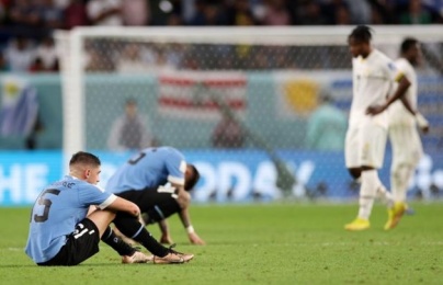  Thắng 2-0, Uruguay chứng kiến Hàn Quốc lách qua cửa hẹp 