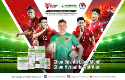  Herbalife Nutrition đồng hành cùng tuyển Việt Nam tại AFF Mitsubishi Electric Cup 2022 