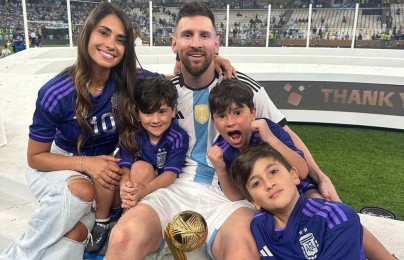  Mong ước lớn của Messi, vợ sinh thêm con gái 
