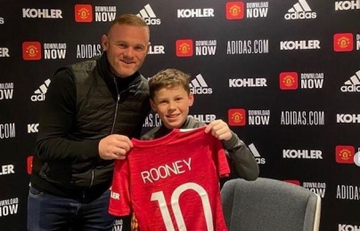  Con trai Wayne Rooney sở hữu thống kê khủng ở cấp độ U12 
