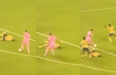  Messi gây tranh cãi sau hành động với cầu thủ chấn thương 