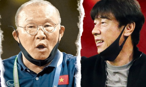Báo Hàn nói về màn tâm lý chiến của HLV Park và Shin Tae-yong|lịch thi đấu cúp aff