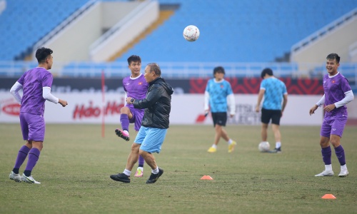 HLV Park Hang-seo bị học trò 'chơi khăm' trước trận gặp Indonesia|bảng xếp hạng aff cup 2021 bảng b
