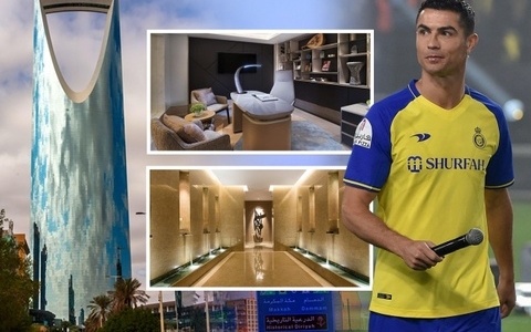 Bên trong khách sạn nơi Ronaldo ở tại Saudi Arabia|lịch thi đấu aff cup 2022 của việt nam