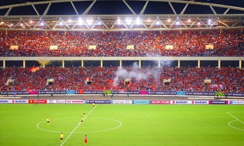 Mặt cỏ Mỹ Đình rất có duyên với đội tuyển Việt Nam|bóng đá aff cup thái lan singapore