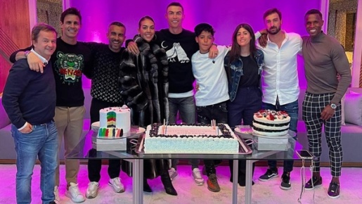 Ronaldo tổ chức tiệc sinh nhật thứ 38