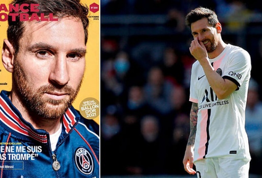 Messi không tiếc nuối khi phải rời Barca, gia nhập PSG