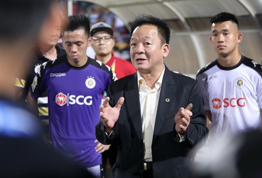 Bầu Hiển treo thưởng khủng nếu Hà Nội lọt vào vòng bảng Champions League
