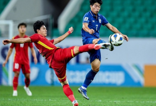 Thủng lưới phút bù giờ, U23 Việt Nam đánh rơi chiến thắng trước Thái Lan