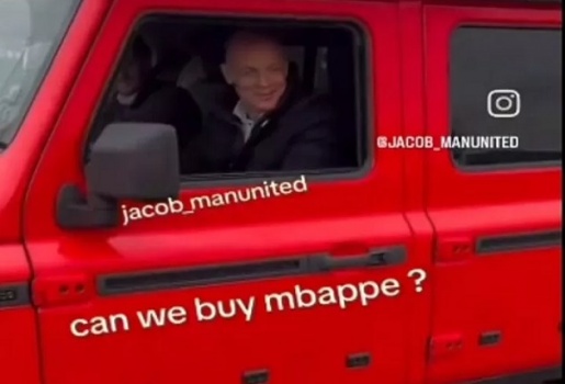 Phản ứng của Sir Brailsford khi được hỏi về việc M.U mua Mbappe