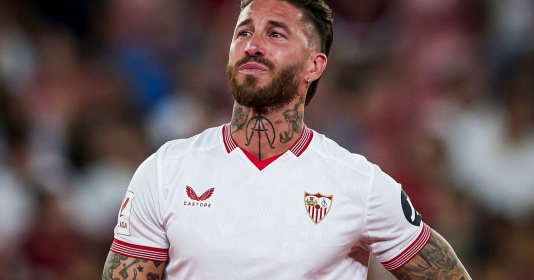 Ramos nhận thẻ đỏ thứ 29 trong ngày thua của Sevilla
