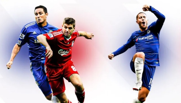 10 khoảnh khắc kinh điển Chelsea vs Liverpool: Cú trượt chân của Gerrard; Zola đánh lừa Carragher