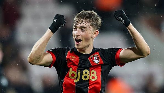 Arsenal sẵn sàng chi 50 triệu bảng cho Dean Huijsen