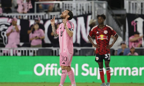 Messi ghi dấu ấn, Inter Miami thắng đậm New York Red Bulls 4-1
