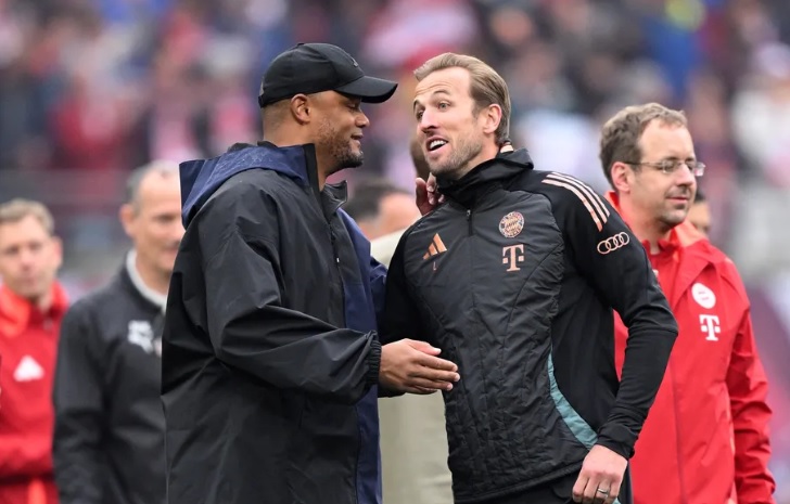 Bayern lỡ cơ hội vô địch sớm, Vincent Kompany vẫn hài lòng