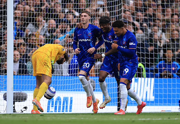 Ảnh minh họa cho bài viết về Chelsea 3-1 Liverpool: Quansah phản lưới nghiệt ngã; Palmer chốt hạ cảm xúc phút 90+6