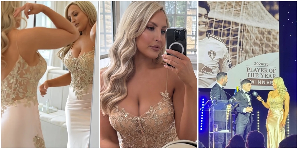 Emma Louise Jones: Nữ MC thể thao quyến rũ nhất nước Anh gây chú ý với chiếc váy xuyên thấu