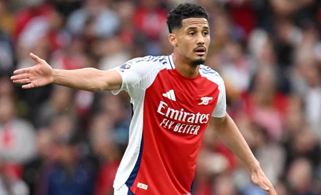 Arsenal chốt giá Saliba trước sự quan tâm của Real