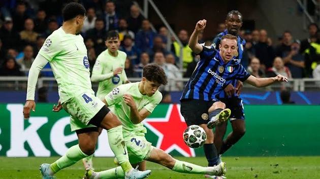 Chấm điểm Inter 4-3 Barcelona: Dumfries bùng nổ; Yann Sommer khuất phục Yamal
