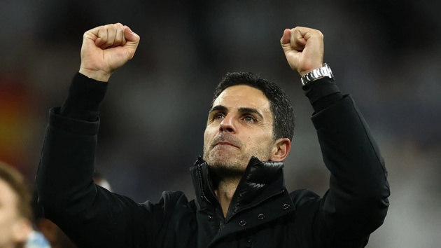 Arteta: 'Arsenal đến Paris để viết nên lịch sử'