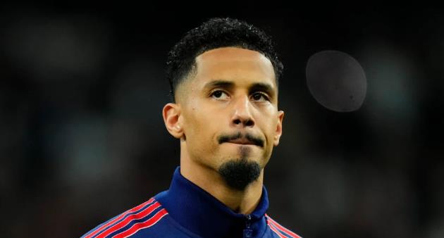 Fabrizio Romano báo tin vui cho Arsenal về tình hình của Saliba