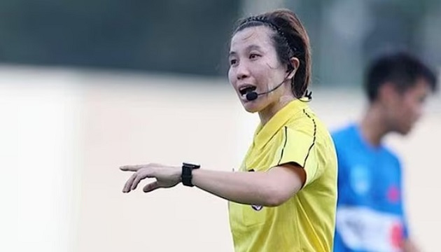 Trận SHB.Đà Nẵng vs Quy Nhơn Bình Định có trọng tài nữ ở phòng VAR