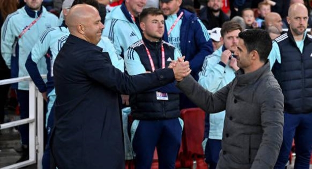 Mikel Arteta nói lời thật lòng về Arne Slot