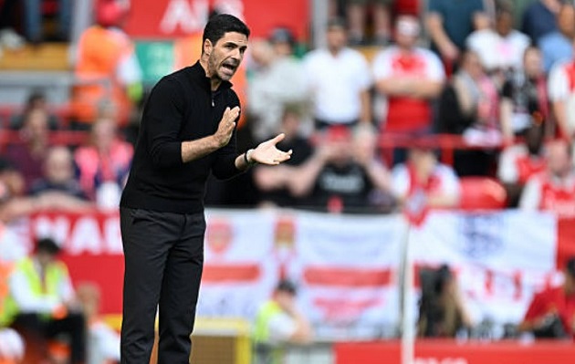 Sự tức giận của Arteta giúp Arsenal thoát khỏi thất bại trước tại Anfield