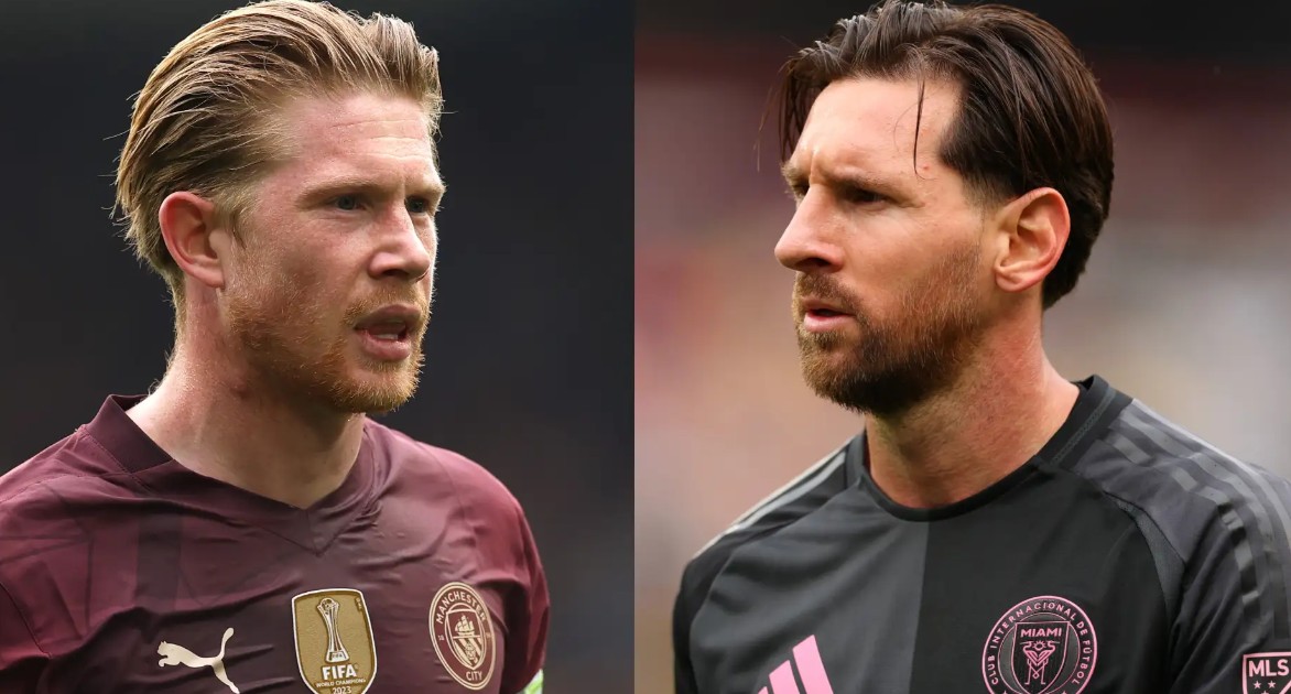 De Bruyne rời Man City, viễn cảnh kết hợp với Messi tại Inter Miami