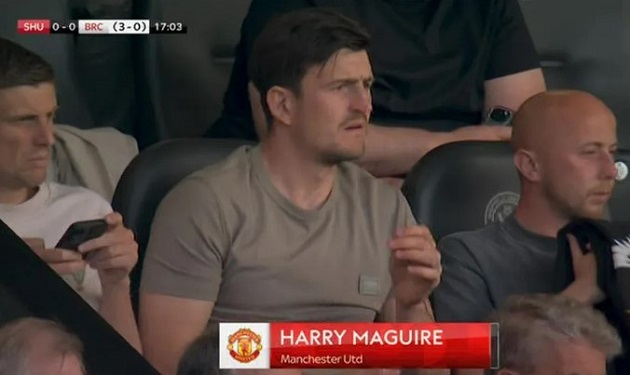Harry Maguire ủng hộ đội cũ Sheffield United ở trận play-off thăng hạng Premier League
