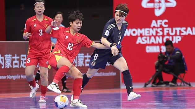 Futsal nữ Việt Nam chiến đấu kiên cường, dừng bước ở tứ kết châu Á