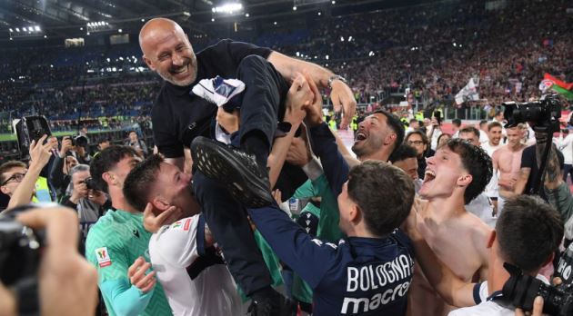 Italiano tiết lộ bí quyết giúp Bologna đánh bại Milan tại chung kết