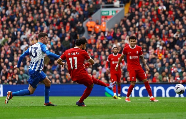 Liverpool phải hành quân khá xa tới sân của Brighton vào tối thứ Hai.