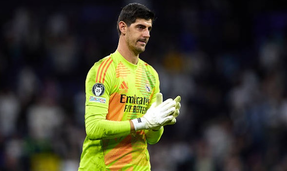 Courtois đã có những nhận xét thẳng thắn về tình hình Real.