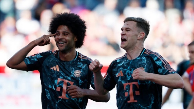 Bayern có chiến thắng đậm đà trước đội bóng yếu.