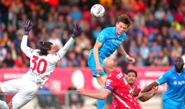 McTominay ghi bàn cho Napoli.