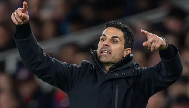 Mikel Arteta muốn Arsenal ngăn Liverpool vô địch sớm.