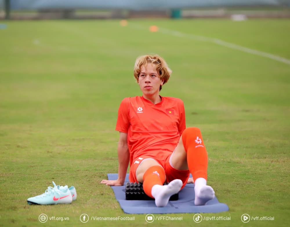 Viktor Lê được kỳ vọng sẽ trở thành nhân tố mới ở U22 Việt Nam. Ảnh: VFF.