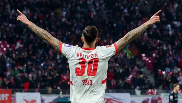 Sesko đang có một mùa giải không hề tệ tại Bundesliga.